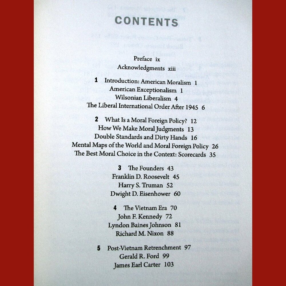 Book - Do Morals Matter? Presidents & Foreign Policy FDR to Trump, by Joseph Nye - Picture 2 of 16